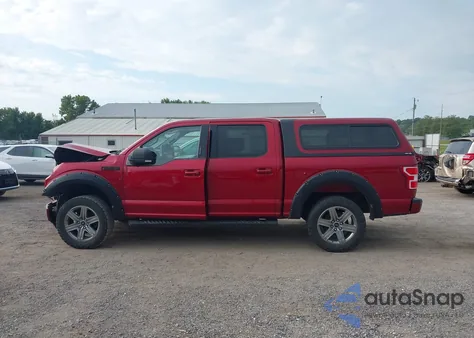 2018 Ford F-150 Xlt from USA, damaged, VIN 1FTEW1E52JKF96409